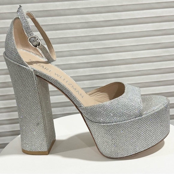 🌹STUART WEITZMAN 🌹 Skyhigh 145 Platform Sandal Size: 8.5 - Picture 5 of 12